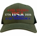 250 Years of Freedom Embroidered Mesh-Back Cap