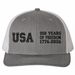 250 Years of Freedom (Split) Embroidered Mesh-Back Cap