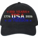 250 Years of Freedom Unstructured Dad Cap