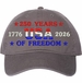 250 Years of Freedom Unstructured Dad Cap