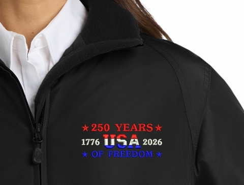 250 Years of Freedom Women's 3-Season Jacket