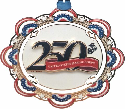 250th Anniversary USMC Ornament