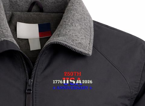 250th USA Anniversary Embroidered Jacket