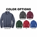 250th USA Anniversary Embroidered Quarter-Zip Pullover