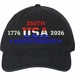 250th USA Anniversary Unstructured Dad Cap