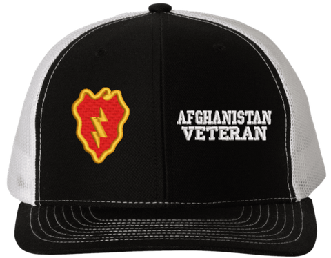 25th Infantry Afghanistan Veteran Split Cap