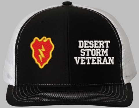 25th Infantry Desert Storm Veteran Split Cap