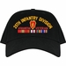25th Infantry Division Afghanistan Veteran Embroidered Cap with Ribbons