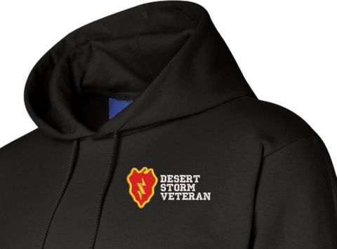 25th Infantry Division Desert Storm Veteran Hoodie