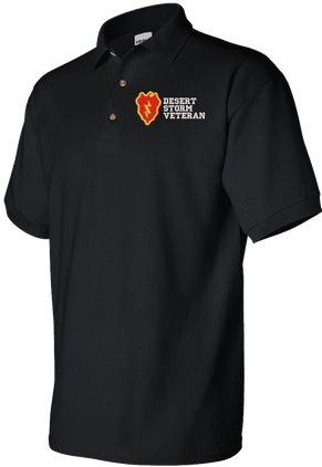 25th Infantry Division Desert Storm Veteran Polo