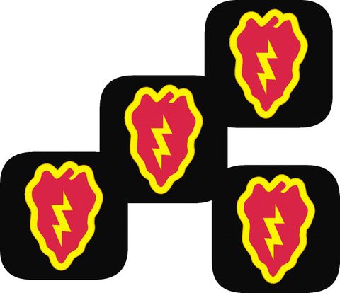 25th Infantry Division  Coasters - Set of 4
