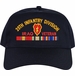 25th Infantry Division Iraq Veteran Embroidered Cap with Ribbons