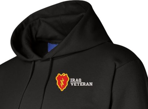 25th Infantry Division Iraq Veteran Hoodie