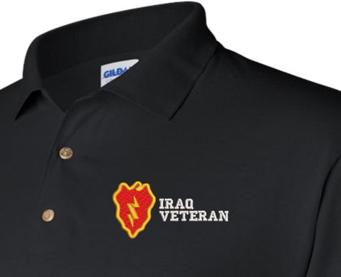 25th Infantry Division Iraq Veteran Polo