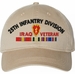 25th Infantry Division Iraq Veteran with Ribbons Unstructured Dad Cap