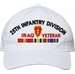 25th Infantry Division Iraq Veteran with Ribbons Unstructured Dad Cap