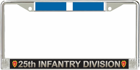 25th Infantry Division Korea License Plate Frame