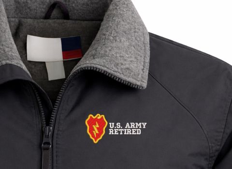 25th Infantry Division Retired 3-Season Jacket