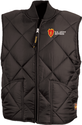 25th Infantry Division Retired Game Sportswear Finest Vest