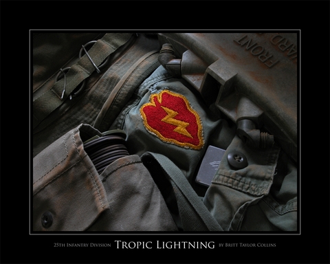 25th Infantry Division - Tropic Lightning - Giclee Print