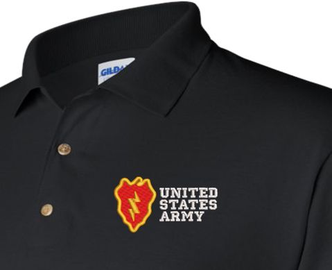 25th Infantry Division United States Army Polo