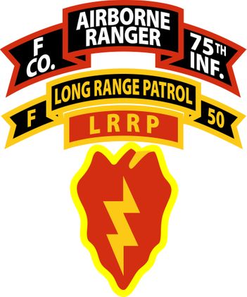 25th Infantry Ranger Long Range Patrol Decal