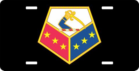26th Infantry Brigade Unit CrestLicense Plate