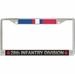 28th Infantry Division Kosovo Veteran Service Ribbon License Plate Frame
