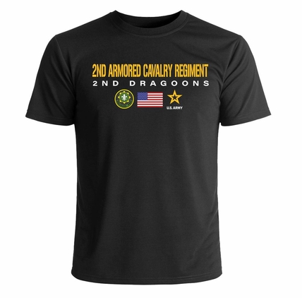 2nd Armored Cavalry Regiment Subtitle T-Shirt