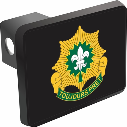 2nd Armored Cavalry Regiment Unit Crest Hitch Cover