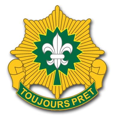 2nd Armored Cavalry Regiment Unit Crest Vinyl Transfer Decal