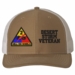 2nd Armored Desert Storm Veteran Split Cap