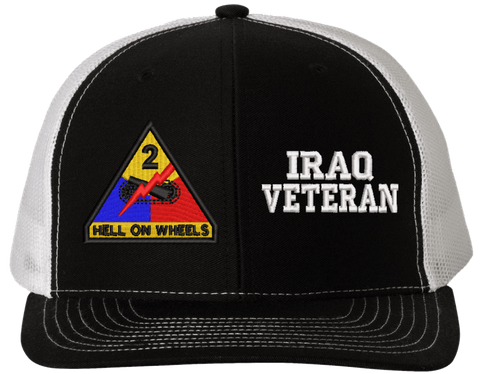 2nd Armored Iraq Veteran Split Cap
