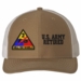 2nd Armored U.S. Army Retired Split Cap