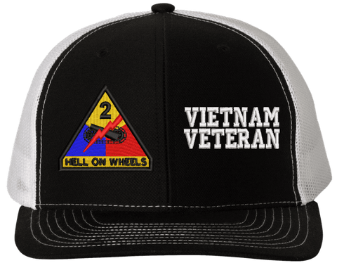2nd Armored Vietnam Veteran Split Cap