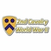 2nd Cavalry Division World War II ( WWII ) Bumper Sticker