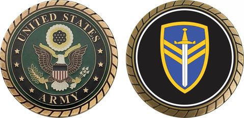 U.S. Army 2nd Corps Support Command Challenge Coin