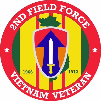 2nd Field Force Vietnam Veteran Decal