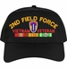 2nd Field Force Vietnam Veteran Embroidered Cap with Ribbons