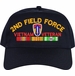 2nd Field Force Vietnam Veteran Embroidered Cap with Ribbons