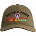 2nd Field Force Vietnam Veteran Embroidered Cap with Ribbons