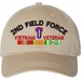 2nd Field Force Vietnam Veteran with Ribbons Unstructured Dad Cap