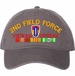 2nd Field Force Vietnam Veteran with Ribbons Unstructured Dad Cap