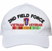 2nd Field Force Vietnam Veteran with Ribbons Unstructured Dad Cap