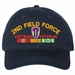 2nd Field Force Vietnam Veteran with Ribbons Unstructured Dad Cap