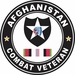 2nd Infantry Division Afghanistan Combat Veteran Decal