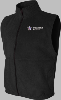 2nd Infantry Division Afghanistan Veteran Full-Zip Fleece Vest