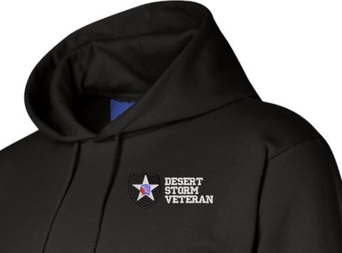 2nd Infantry Division Desert Storm Veteran Hoodie