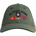2nd Infantry Division Iraq Veteran Embroidered Cap with Ribbons