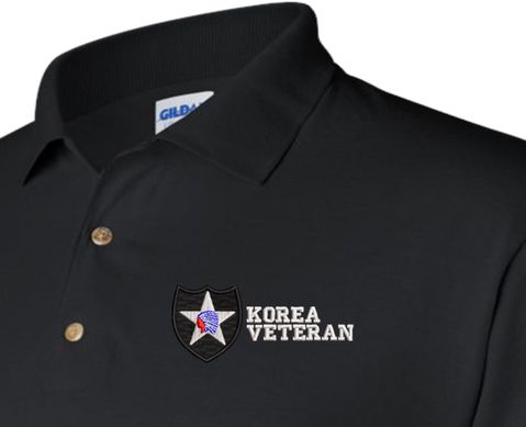 2nd Infantry Division Korea Veteran Polo